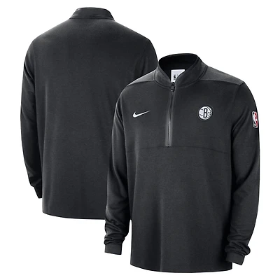 Nike Brooklyn Nets 2024 25 Courtside Performance Half-Zip Top