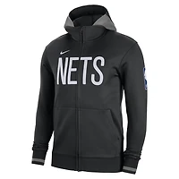 Nike Brooklyn Nets Authentic Showtime Performance Full-Zip Hoodie