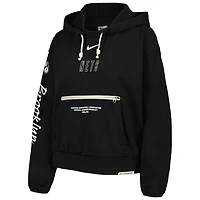 Nike Brooklyn Nets Courtside Standard Issue Performance Pullover Hoodie