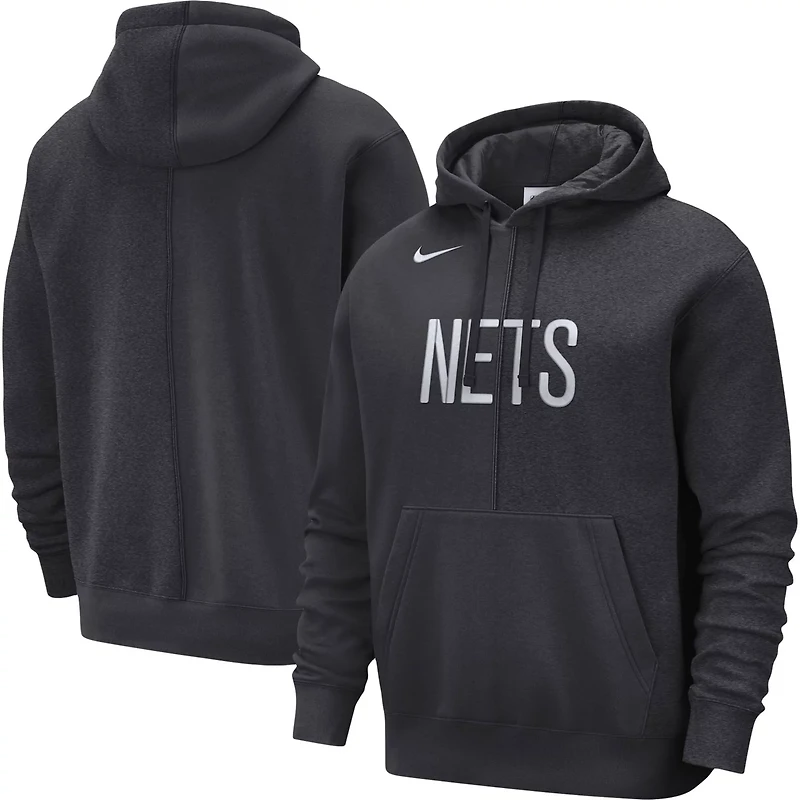 Nike Brooklyn Nets Courtside Versus Stitch Split Pullover Hoodie