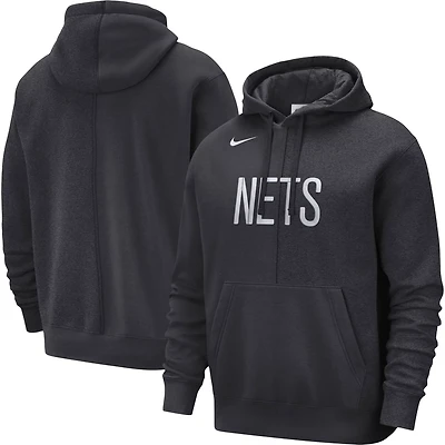 Nike Brooklyn Nets Courtside Versus Stitch Split Pullover Hoodie