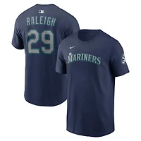 Nike Cal Raleigh Seattle Mariners Name  Number T-Shirt