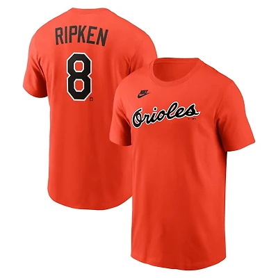 Nike Cal Ripken Jr Baltimore Orioles Cooperstown Collection Name  Number T-Shirt