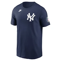 Nike CC Sabathia New York Yankees 2025 Baseball Hall of Fame Retired Name  Number T-Shirt