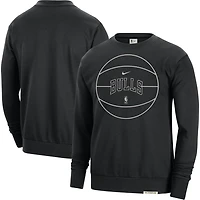 Nike Chicago Bulls 2023/24 Authentic Standard Issue Travel Performance Pullover Sweatshirt