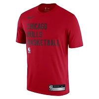 Nike Chicago Bulls 2023/24 Sideline Legend Performance Practice T-Shirt