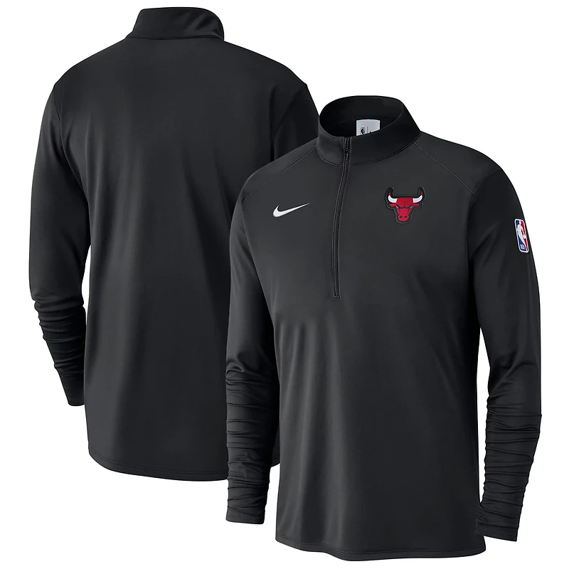 Nike Chicago Bulls 2024 25 Courtside Performance Half-Zip Top
