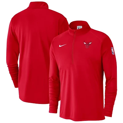 Nike Chicago Bulls 2024 25 Courtside Performance Half-Zip Top