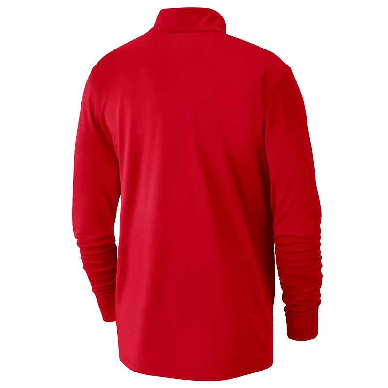 Nike Chicago Bulls 2024 25 Courtside Performance Half-Zip Top