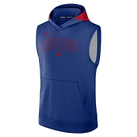 Nike Chicago Cubs Authentic Collection Performance Sleeveless Pullover Hoodie