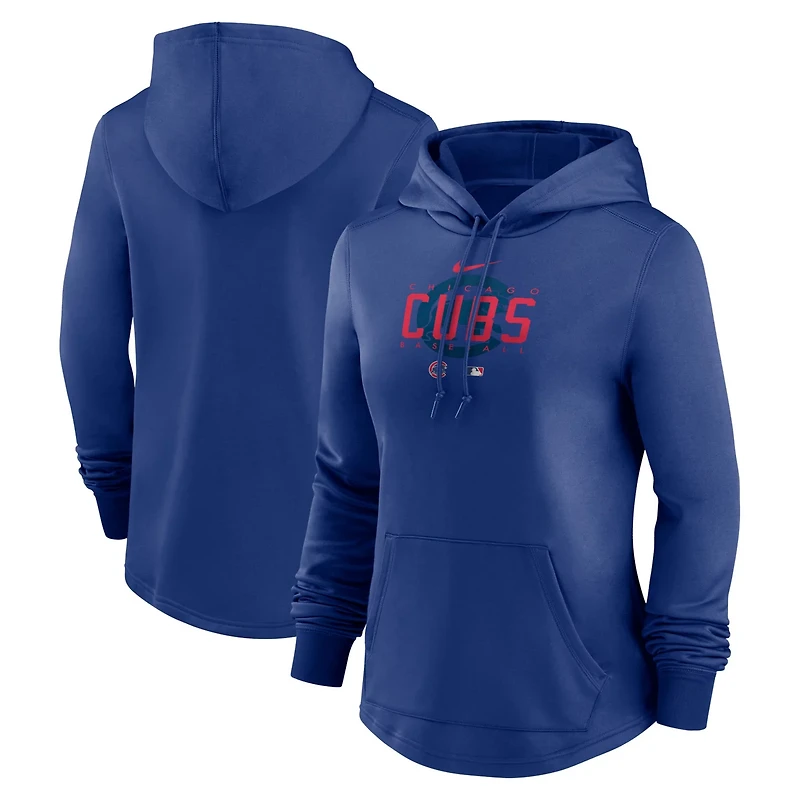 Nike Chicago Cubs Authentic Collection Pregame Performance Pullover Hoodie