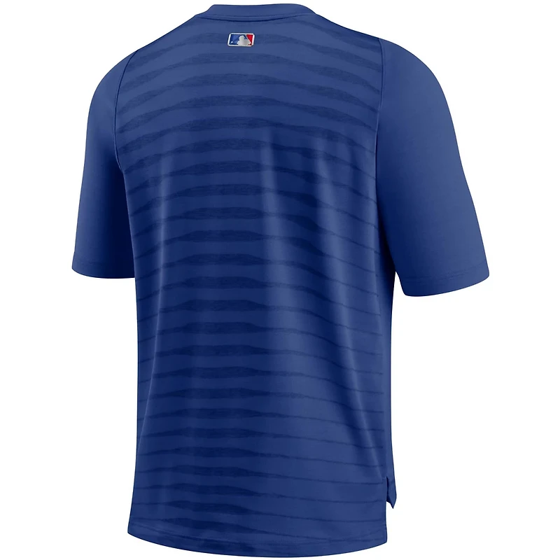 Nike Chicago Cubs Authentic Collection Pregame Performance V-Neck T-Shirt