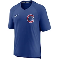 Nike Chicago Cubs Authentic Collection Pregame Performance V-Neck T-Shirt
