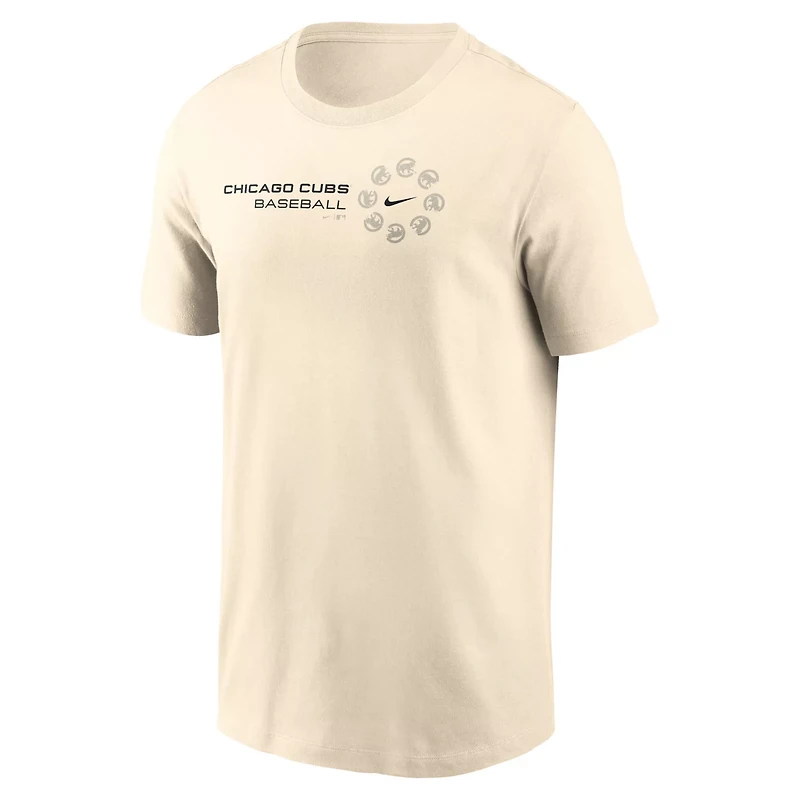 Nike Chicago Cubs Pinwheel Lockup T-Shirt