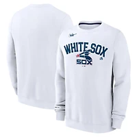 Nike Chicago Sox Cooperstown Collection Fleece Pullover Sweatshirt