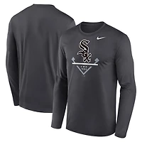 Nike Chicago Sox Icon Legend Performance Long Sleeve T-Shirt
