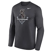 Nike Chicago Sox Icon Legend Performance Long Sleeve T-Shirt