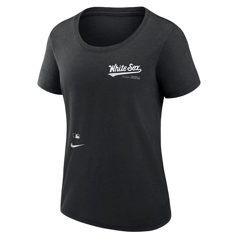 Nike Chicago White Sox Authentic Collection Performance Scoop Neck T-Shirt