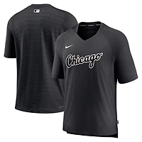 Nike Chicago White Sox Authentic Collection Pregame Raglan Performance V-Neck T-Shirt