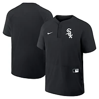 Nike Chicago White Sox Authentic Collection Raglan Short Sleeve Windshirt