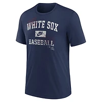 Nike Chicago White Sox Cooperstown Collection Arch Tri-Blend T-Shirt