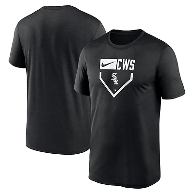 Nike Chicago White Sox Home Plate Icon Legend Performance T-Shirt