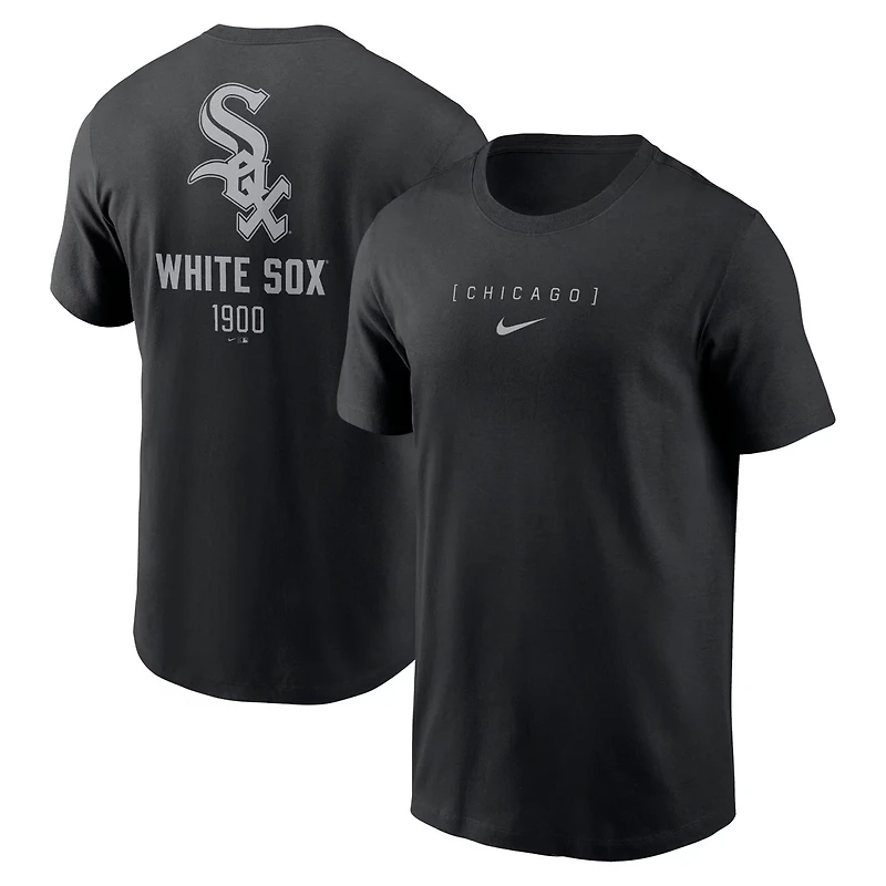 Nike Chicago White Sox Large Logo Back Stack T-Shirt