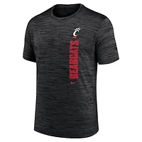 Nike Cincinnati Bearcats 2024 Sideline Velocity Legend Performance T-Shirt