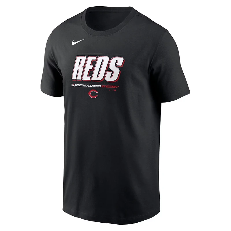 Nike Cincinnati Reds 2025 MLB Speedway Classic Authentic Collection Wordmark T-Shirt