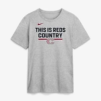 Nike Cincinnati Reds 2026 City Connect Stacked Team Phrase T-Shirt