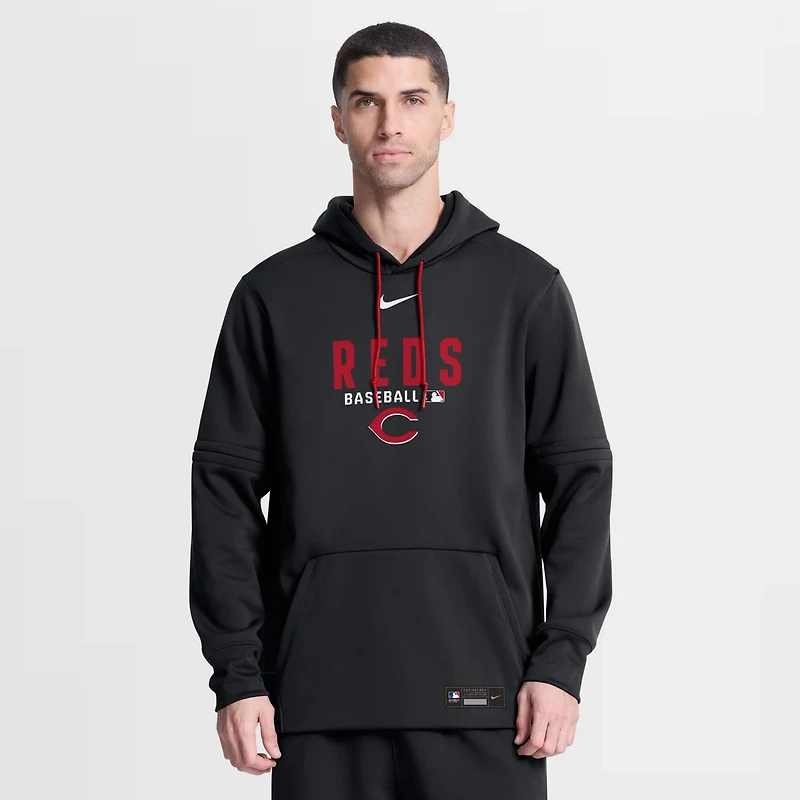 Nike Cincinnati Reds Authentic Collection Therma-FIT Hoodie