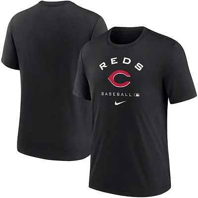 Nike Cincinnati Reds Authentic Collection Tri-Blend Performance T-Shirt