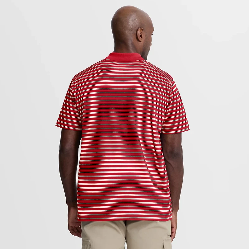Nike Cincinnati s Cooperstown Collection Dri-FIT Victory Striped Polo