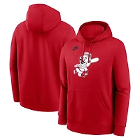Nike Cincinnati s Cooperstown Collection Logo Club Pullover Hoodie