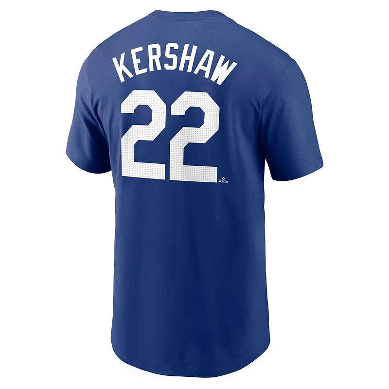Nike Clayton Kershaw Los Angeles Dodgers 2025 World Series Champions Name  Number T-Shirt