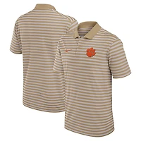 Nike Clemson Tigers Athletic Prep Striped Performance Polo