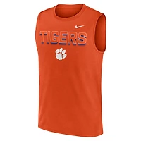 Nike Clemson Tigers Primetime Tricode Legend Performance Tank Top