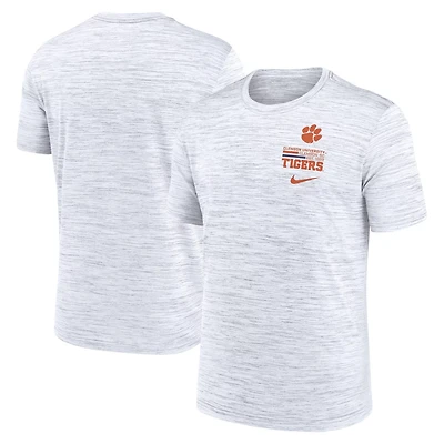 Nike Clemson Tigers Velocity Stacked Dri-FIT T-Shirt