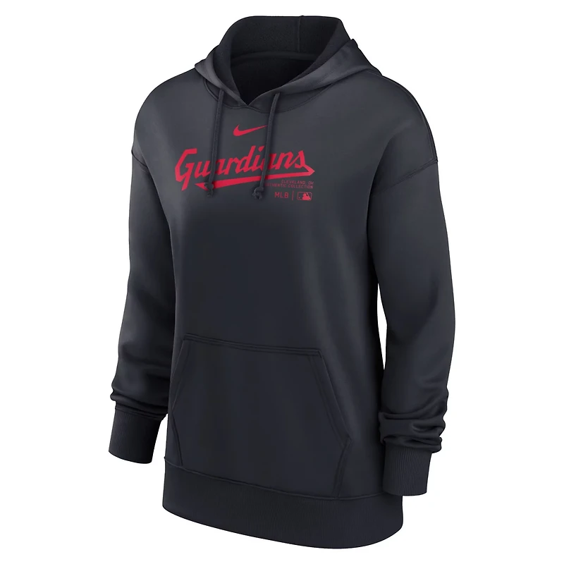 Nike Cleveland Guardians Authentic Collection Performance Pullover Hoodie