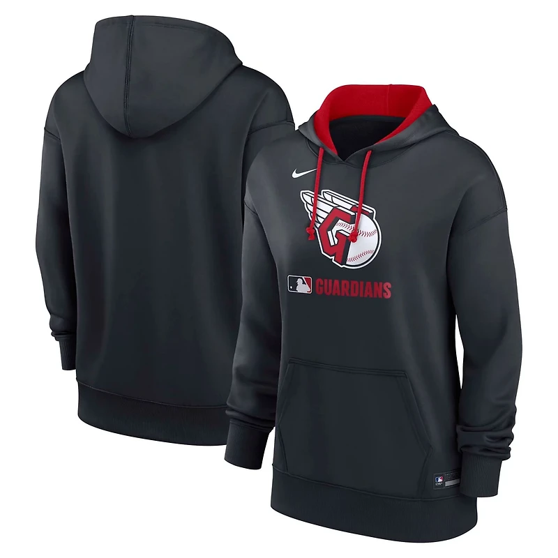 Nike Cleveland Guardians Authentic Collection Performance Pullover Hoodie
