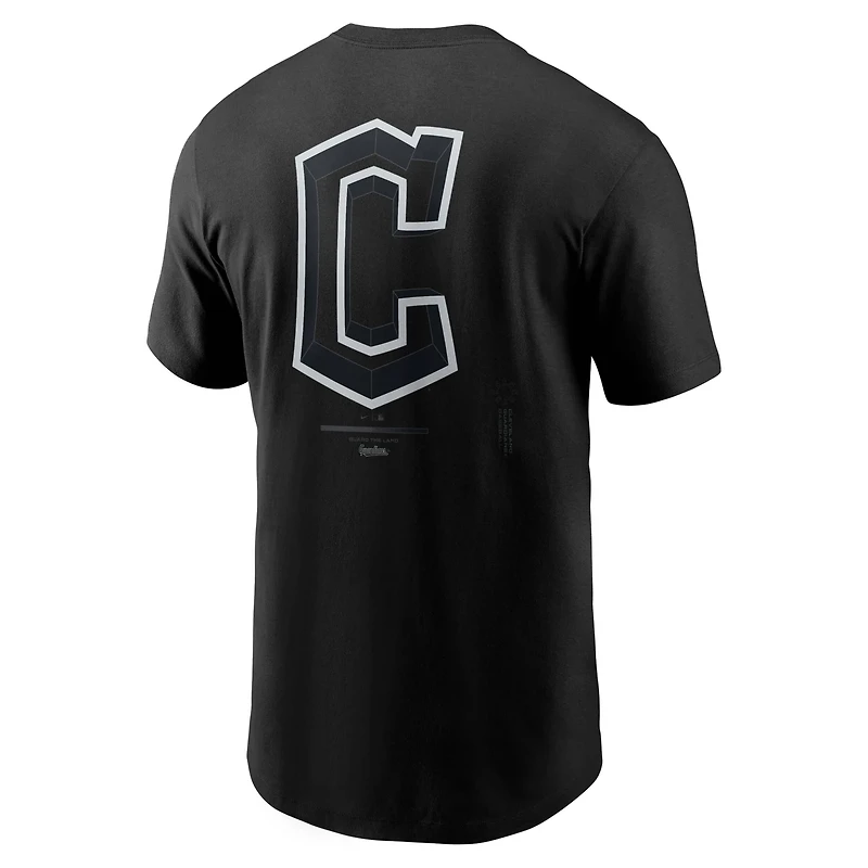 Nike Cleveland Guardians Lights Out Bar Loading T-Shirt