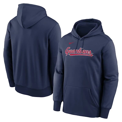 Nike Cleveland Guardians Primary Wordmark Therma Hoodie