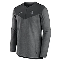 Nike Colorado Rockies Authentic Collection Game Time Performance Half-Zip Top