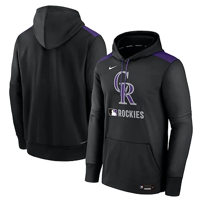 Nike Colorado Rockies Authentic Collection Performance Pullover Hoodie