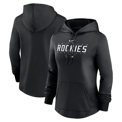 Nike Colorado Rockies Authentic Collection Pregame Performance Pullover Hoodie