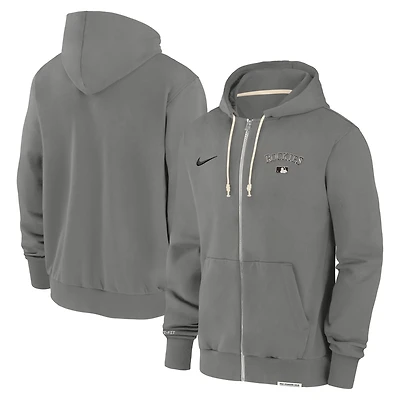 Nike Colorado Rockies Authentic Collection Travel Performance Full-Zip Hoodie