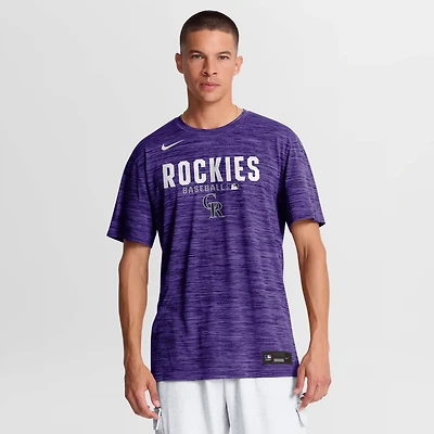 Nike Colorado Rockies Authentic Collection Velocity Dri-FIT T-Shirt
