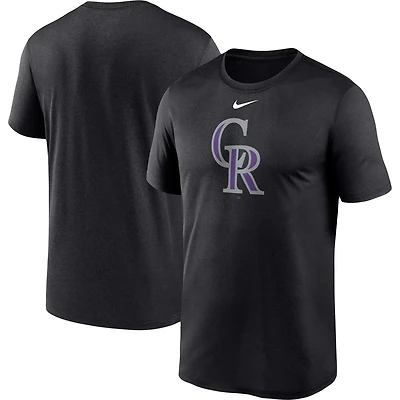 Nike Colorado Rockies Big Tall Logo Legend Performance T-Shirt
