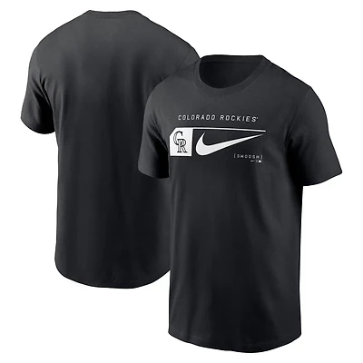 Nike Colorado Rockies Fashion Graphic Swoosh T-Shirt