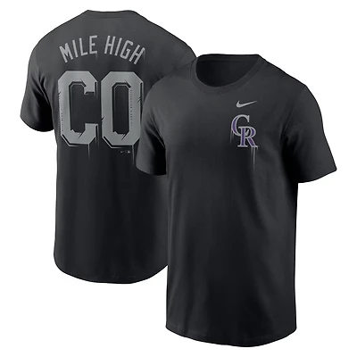 Nike Colorado Rockies Mile High Local Team T-Shirt